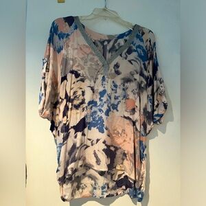 Women’s Juicy Couture Size L Pastel with Silver trim